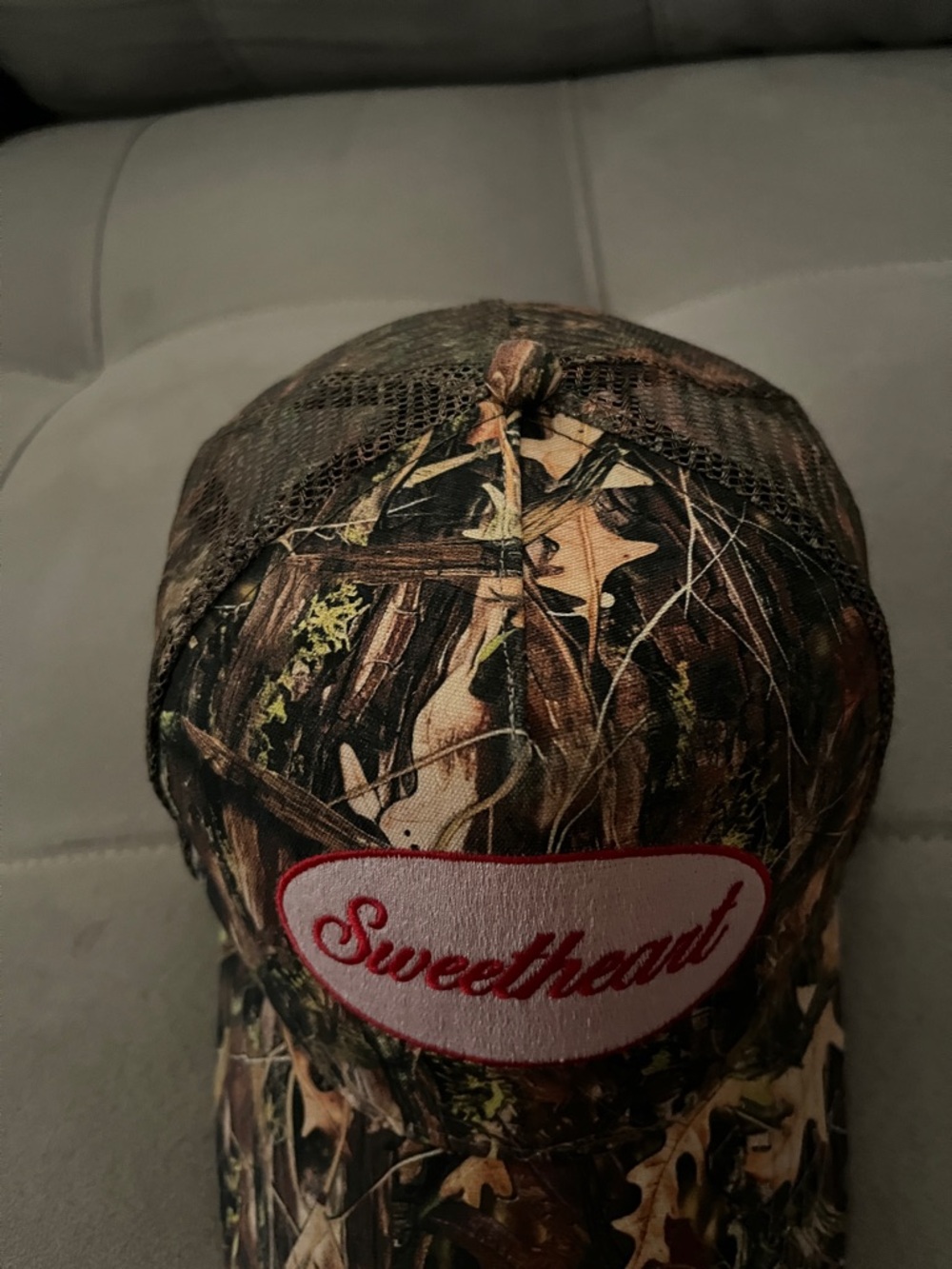 Camo “Sweetheart” Baseball Cap Hat - Picture 2 of 9